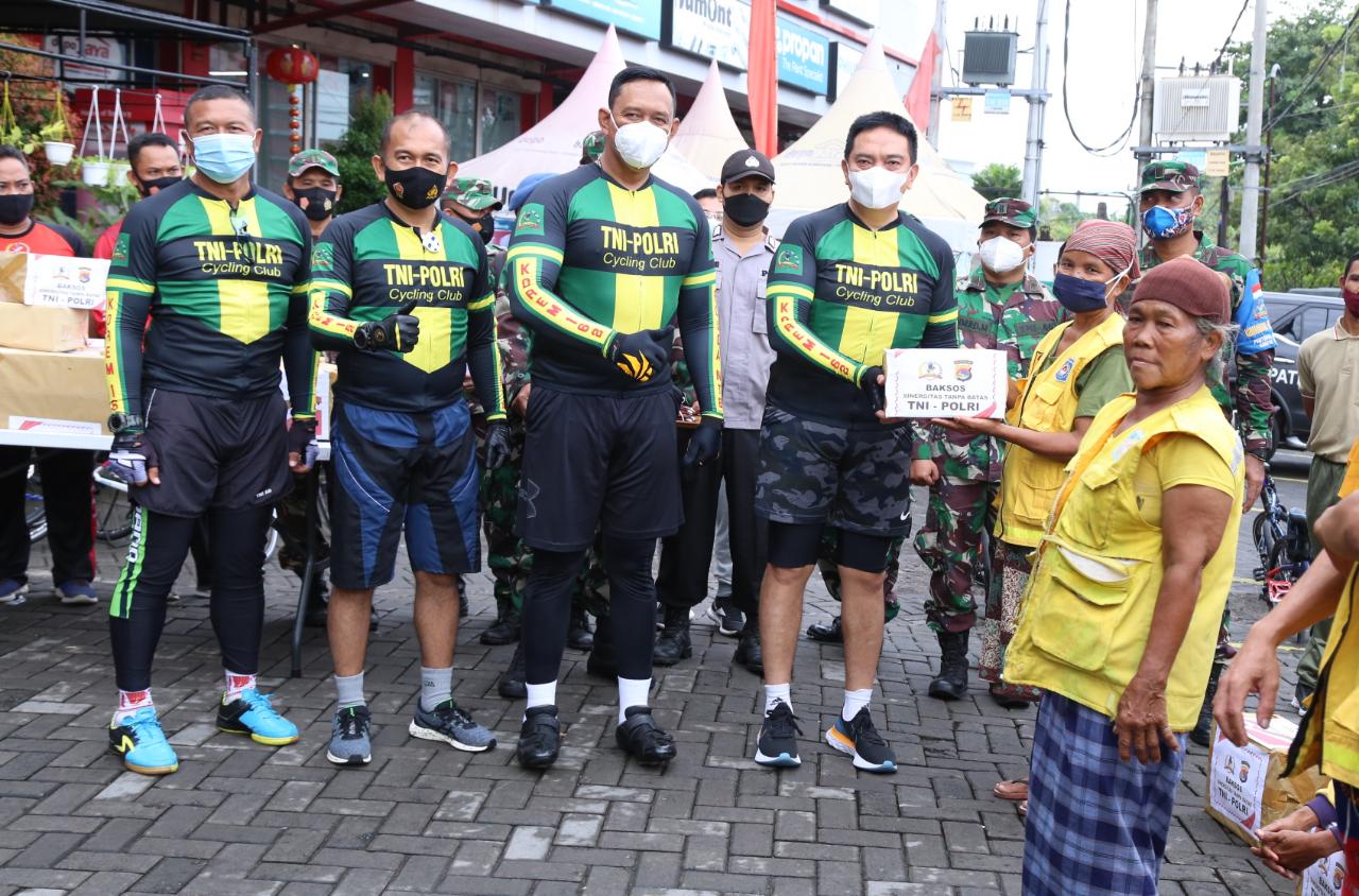 Gowes Sinergi Bakti Sosial Ala Tni Polri Ntb Editor Id