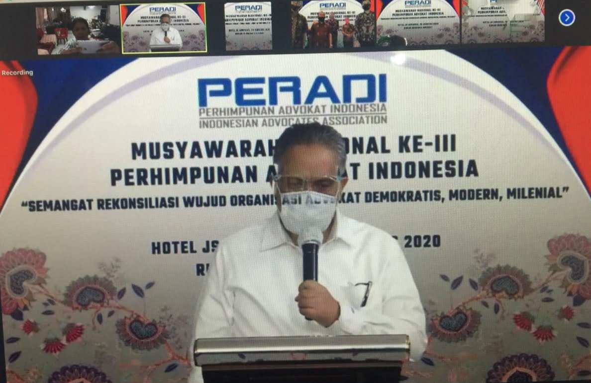 Via E-Voting, Luhut Pimpin Peradi Lagi - EDITOR.ID