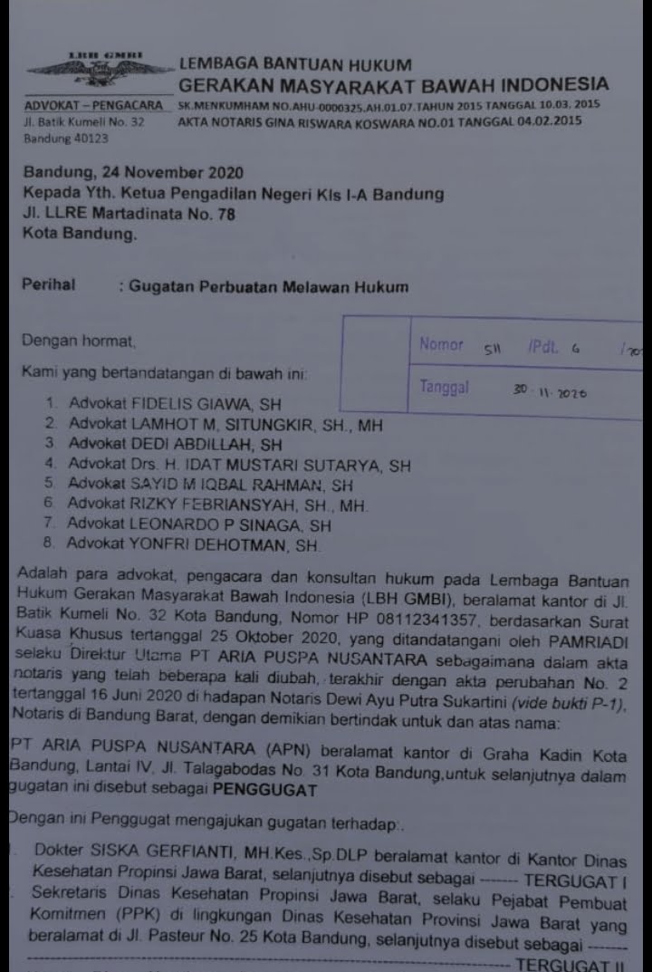 Laporan Dugaan Tindak Pidana Korupsi Dan Tersingkirnya Orang Dekat ...