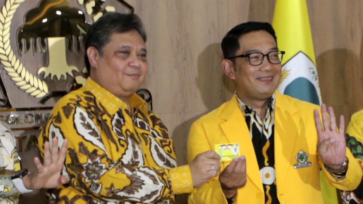 Gubernur Jawa Barat Ridwan Kamil Resmi Jadi Kader Partai Golkar Foto Ist